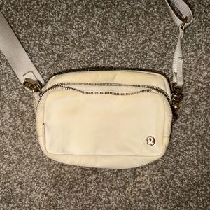 lululemon athletica Beige Crossbody Bag
